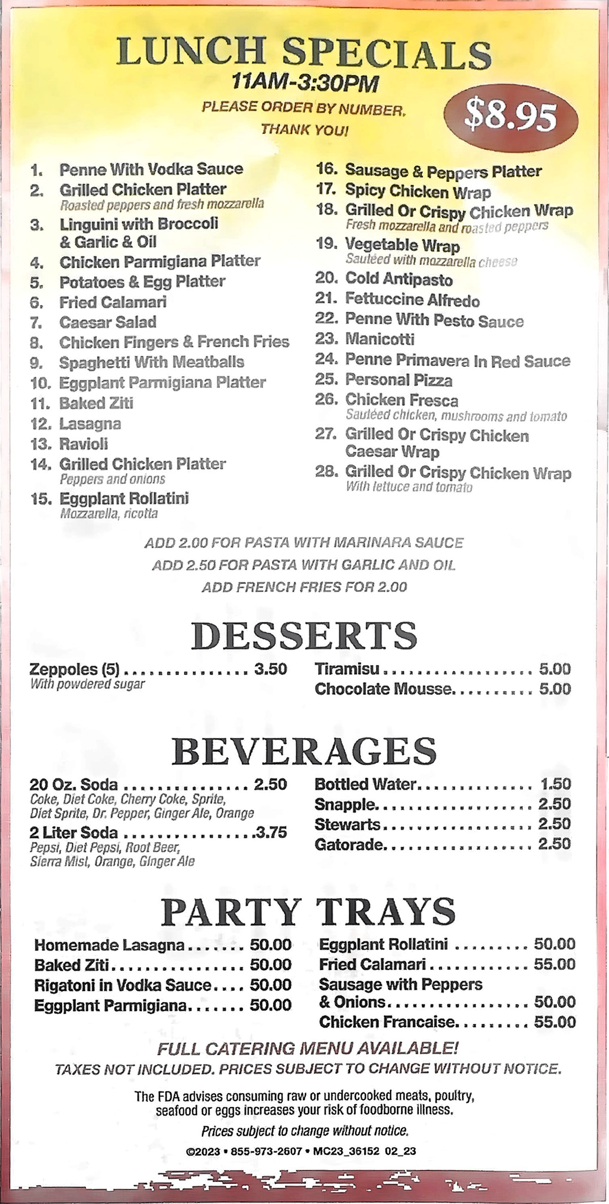 Our Foods